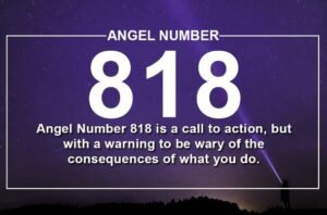 818 angel number meaning