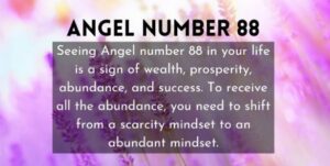 88 angel number meaning