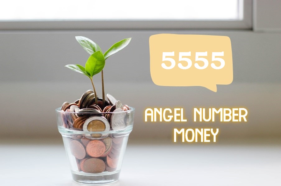 5555 angel number for money